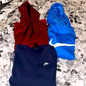 NIKE hoodies and sweater mens size small